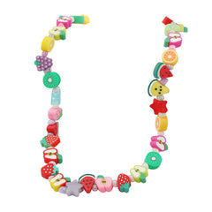 Collar de cuentas de frutas Y2K