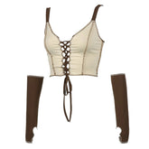 Conjunto de guantes para jóvenes y solteros con parte superior y brazo