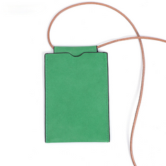 Bolso bandolera de cuero retro para mujer