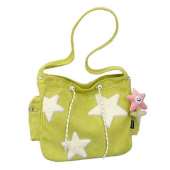 Mini bolso bandolera con estética Stargirl