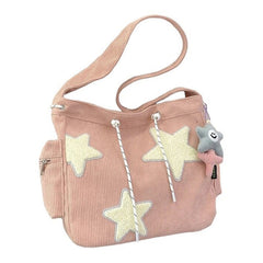 Mini bolso bandolera con estética Stargirl