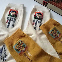 Socken „Van Gogh“-Serie, 2er-Pack