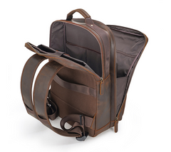 Großes Sotrage-Leder im Vintage-Stil, 15,6 Zoll