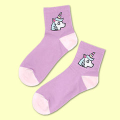Socken mit Einhorn-Motiv für Babys