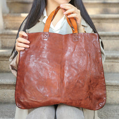 Vintage Handtaschen aus gegerbtem Leder