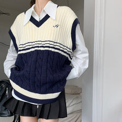 Gestreifte Weste des Old Money Yacht Club