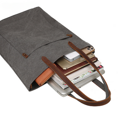 Modische große Canvas-Tragetaschen