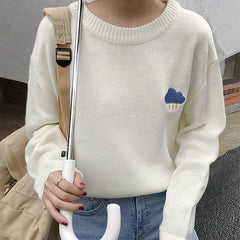 Es ist bewölkt Pullover