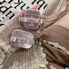 Estuche para Airpods con lazo Coquette