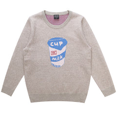 Teurer Milchpullover
