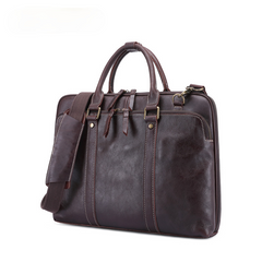 Retro Leather Business BriefCase