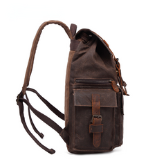 Herren wasserdichtes Leder Canvas Outdoor