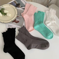 Calcetines destruidos de Downtown Girl