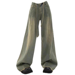 Jeans mit verwaschenem „Fairy Grunge“-Print