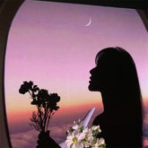 Proyector de pared con ventana falsa de avión