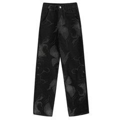 Wonder Haze Jeans mit geradem Bein