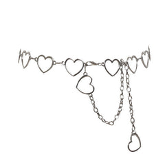 Cinturón de cadena sin corazón