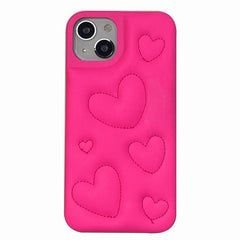 Heart Puffer Case For IPhone