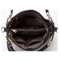 Mode Quaste Frauen Leder Schulter Handtaschen