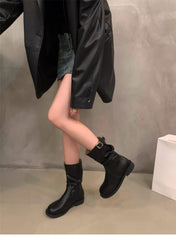 Plush Pile Martin Boots