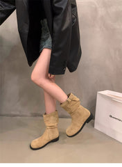 Plush Pile Martin Boots