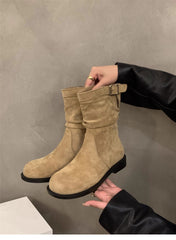 Plush Pile Martin Boots