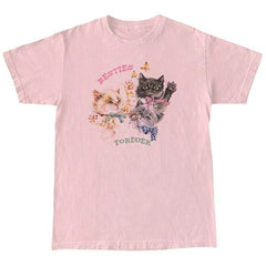 T-Shirt mit Aufschrift „Besties Forever“
