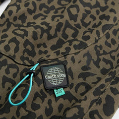 Pantalones anchos con estampado de leopardo