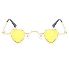 Gafas de sol con forma de corazón