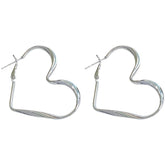 Minimalist Aesthetic Heart Earrings