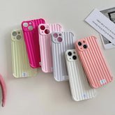 Minimalist Aesthetic Striped Case For IPhone