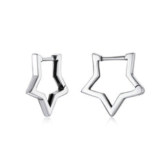 Pendientes de estrella minimalistas