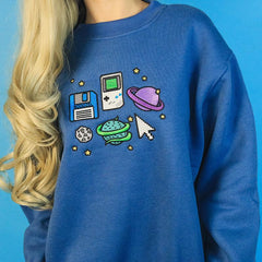 Conjunto de sudadera y camiseta Pixel Universe