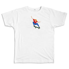 T-Shirt mit „Nollie“-Stickerei