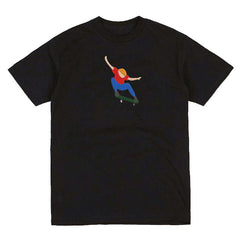 T-Shirt mit „Nollie“-Stickerei