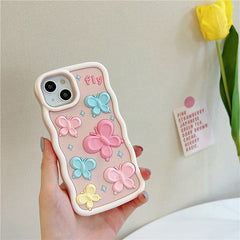 Pastel Butterfly Case For IPhone