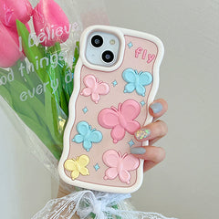 Pastel Butterfly Case For IPhone
