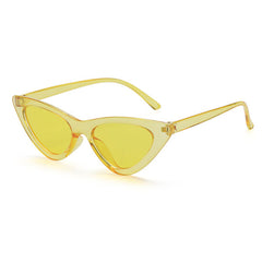 Pastellfarbene Cat-Eye-Sonnenbrille