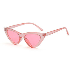 Pastellfarbene Cat-Eye-Sonnenbrille