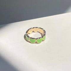 Y2K Heart Ring