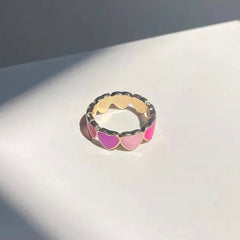 Y2K Heart Ring