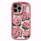 Pink Roses Case For IPhone