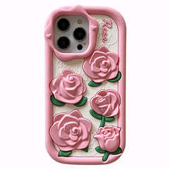 Pink Roses Case For IPhone