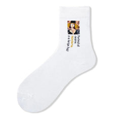 Porträt von Jeanne Hebuterne Socken