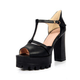 Sandalen mit hohen Absätzen für Damen