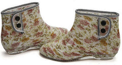 Botas de lluvia de goma antideslizantes y elegantes