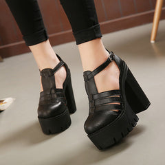 Female High Platform Casual Sandals