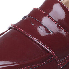 Round-Toe Solid Flats