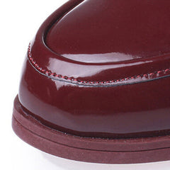 Round-Toe Solid Flats