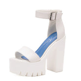 Platform Thick Heels Casual Sandals